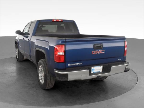 2017 GMC Sierra 1500 Double Cab SLE Pickup 4D 6 1/2 ft pickup Blue -... for sale in Albuquerque, NM – photo 8