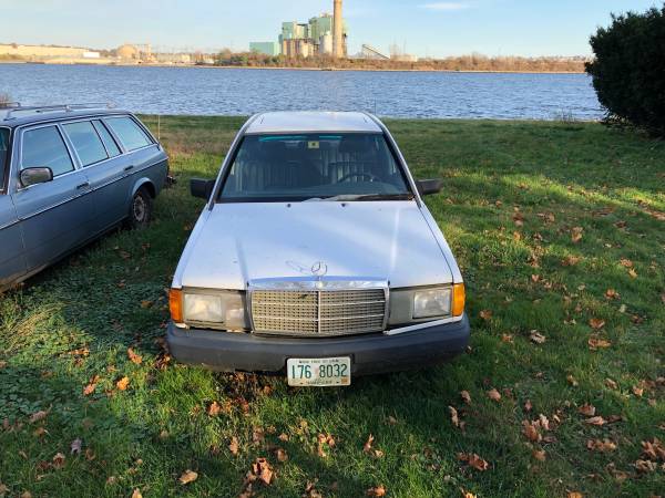Mercedes 190D 1987 $1,200 OBO - cars & trucks - by owner - vehicle... for sale in Swansea, MA – photo 2