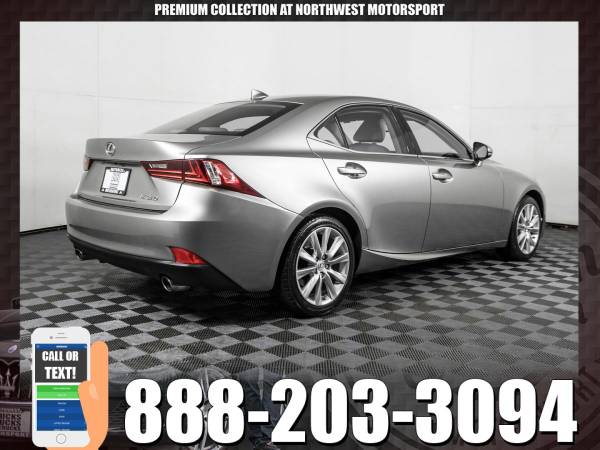 premium 2014 Lexus IS250 Sport RWD - - by dealer for sale in PUYALLUP, WA – photo 5