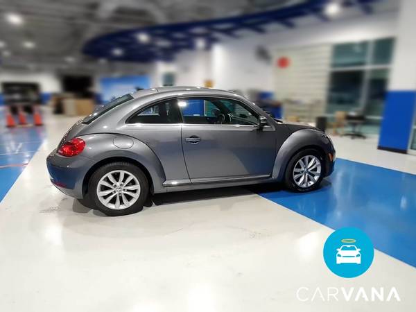2014 VW Volkswagen Beetle TDI Hatchback 2D hatchback Gray - FINANCE... for sale in Rockford, IL – photo 12