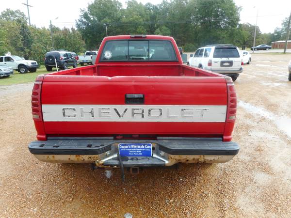 1997 Chev 3500 4WD Crew Cab $4,90 - cars & trucks - by dealer -... for sale in West Point MS, MS – photo 4