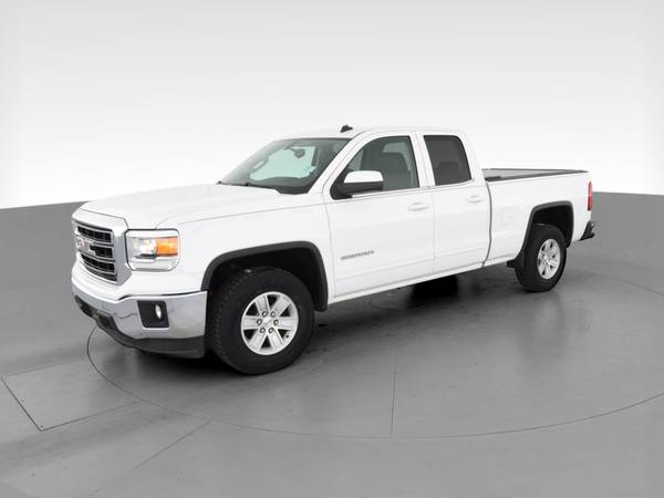 2014 GMC Sierra 1500 Double Cab SLE Pickup 4D 6 1/2 ft pickup White... for sale in Fresh Meadows, NY – photo 3