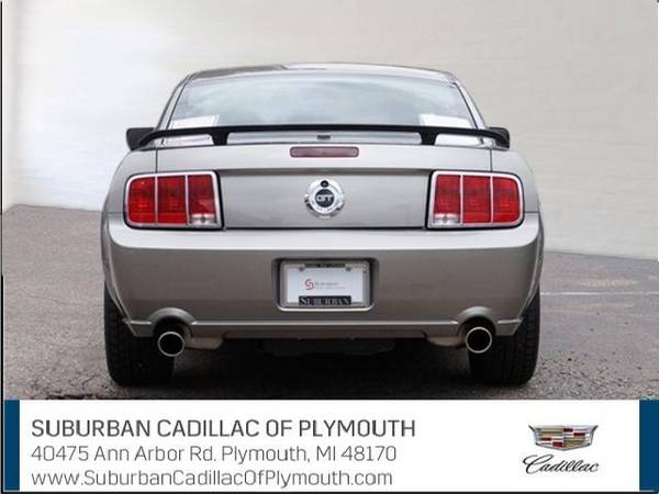 2008 Ford Mustang coupe GT Premium - Ford Vapor Silver Clearcoat... for sale in Plymouth, MI – photo 4