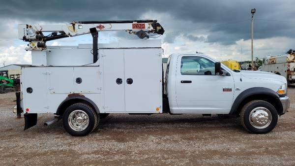 2012 Dodge 5500 4wd 5000lb Crane 11ft Mechanics Service Bed Truck for sale in Oklahoma City, OK – photo 5
