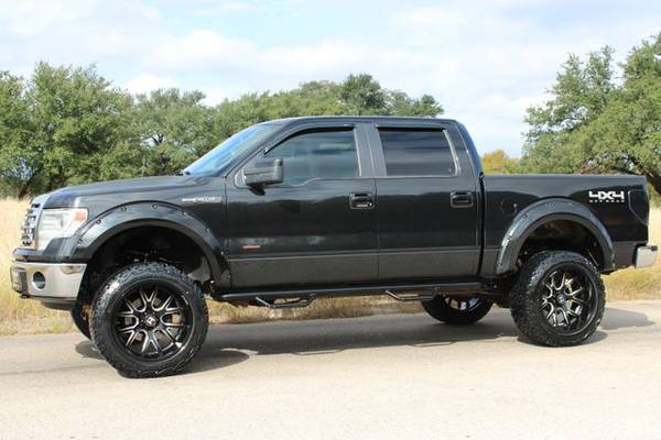 BADA$$ LIFTED 2013 FORD F-150 LARIAT HOSTILE WHEELS NEW 35" TIRES! -... for sale in Temple, NM – photo 4