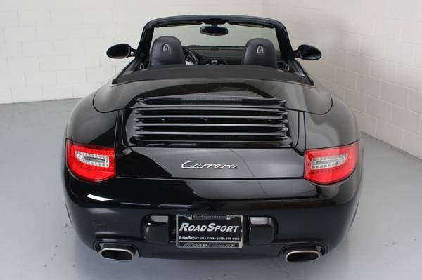 2010 *Porsche* *911* *2dr Cabriolet Carrera* Black for sale in Campbell, CA – photo 4
