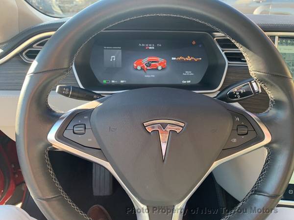 2014 Tesla Model S P85 4dr Liftback Red - - by for sale in Tulsa, OK – photo 18