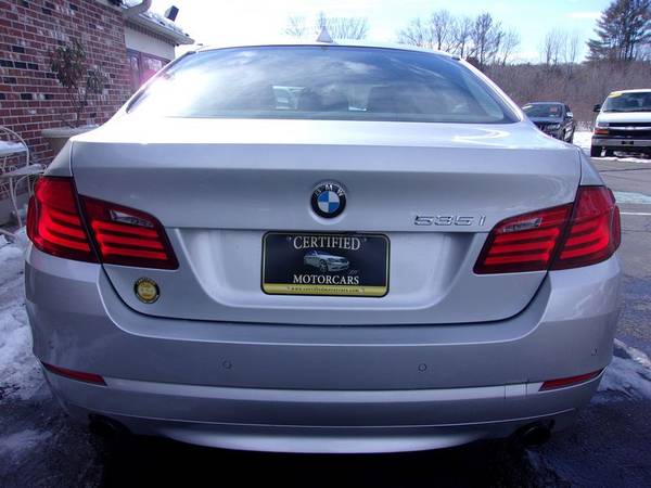 2011 BMW 535i xDrive AWD, 121k Miles, Auto, Silver/Black, Navi, P for sale in Franklin, VT – photo 4