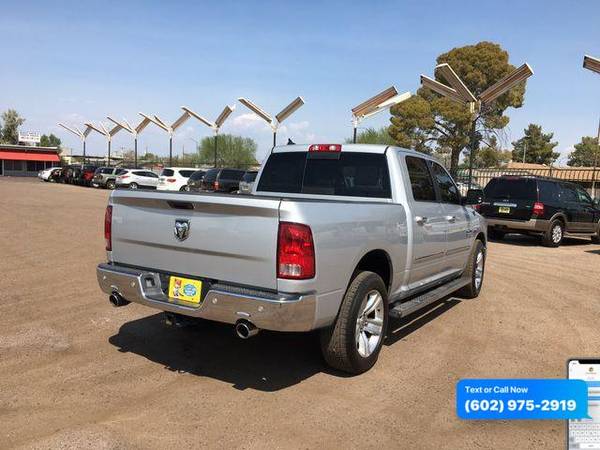 2014 Ram 1500 Crew Cab SLT Pickup 4D 5 1/2 ft - Call/Text - cars &... for sale in Glendale, AZ – photo 9