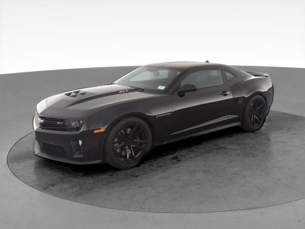 2012 Chevy Chevrolet Camaro ZL1 Coupe 2D coupe Black - FINANCE... for sale in Hartford, CT – photo 3