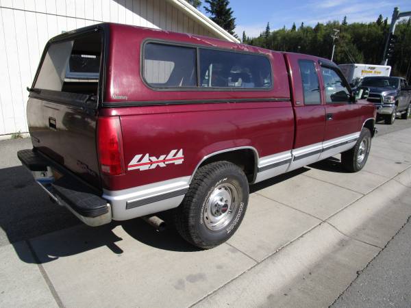 1994 GMC Sierra 1500 xcab 4x4 with a matching topper....NICE... for sale in Anchorage, AK – photo 3