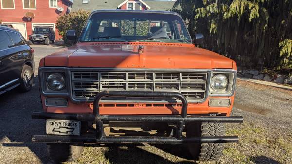 1978 Chevy K10 Stepside - cars & trucks - by owner - vehicle... for sale in Wenatchee, WA – photo 3