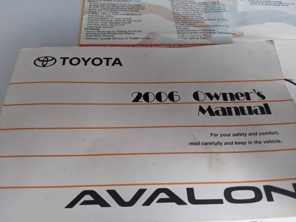 SOLD--Toyota Avalon (rarely driven by older owner) & ready QUICK... for sale in Boynton Beach , FL – photo 7