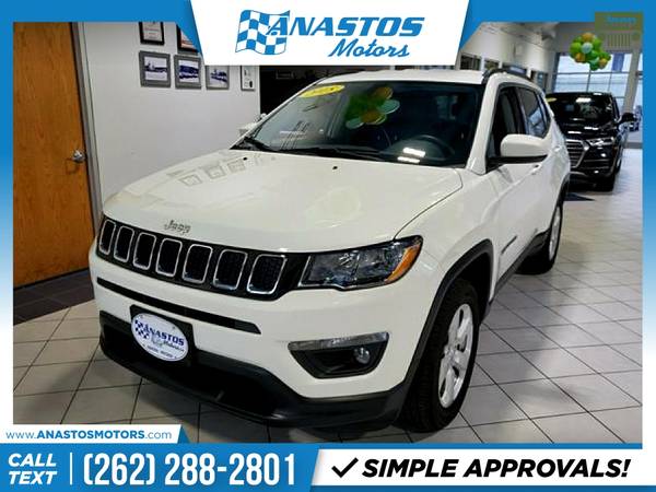 2018 Jeep Compass FOR ONLY 294/mo! - - by dealer for sale in Kenosha, WI – photo 4