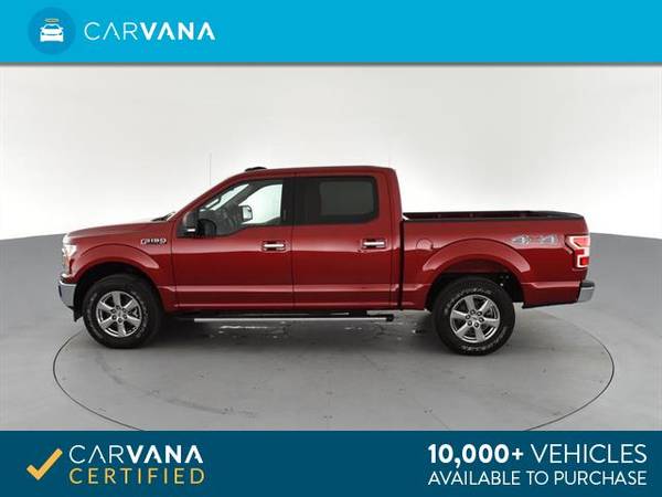 2018 Ford F150 SuperCrew Cab XL Pickup 4D 5 1/2 ft pickup Dk. Red - for sale in Barrington, RI – photo 7
