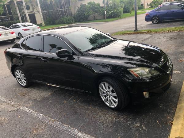 2007 Black Lexus IS250 AWD - cars & trucks - by owner - vehicle... for sale in Miami, FL – photo 4