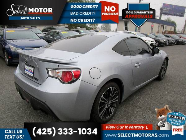 2015 Scion FR-S Base 2dr Coupe 6A FOR ONLY $274/mo! - cars & trucks... for sale in Lynnwood, WA – photo 3