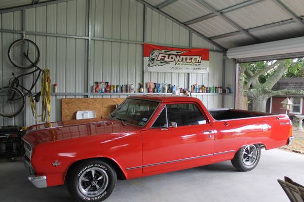 1965 El Camino , factory 4 speed bench seat car for sale in Houston, TX