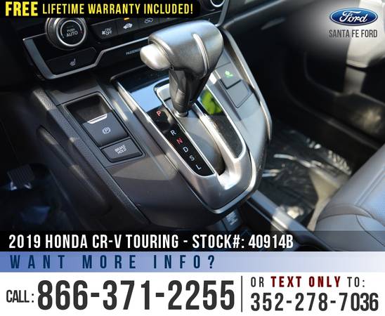 2019 HONDA CRV TOURING Sunroof - Leather Seats - Remote for sale in Alachua, GA – photo 15