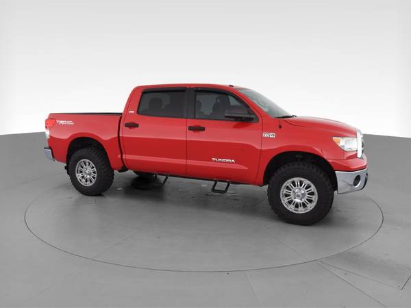 2012 Toyota Tundra CrewMax Pickup 4D 5 1/2 ft pickup Red - FINANCE -... for sale in Muncie, IN – photo 14