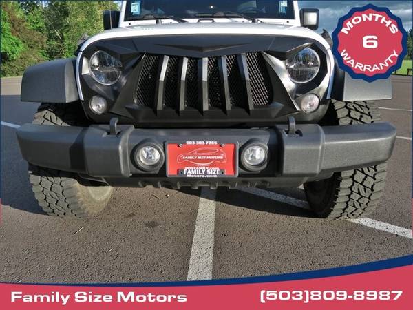 2016 Jeep Wrangler 4x4 4WD Unlimited Willys Wheeler W SUV - cars & for sale in Gladstone, OR – photo 9