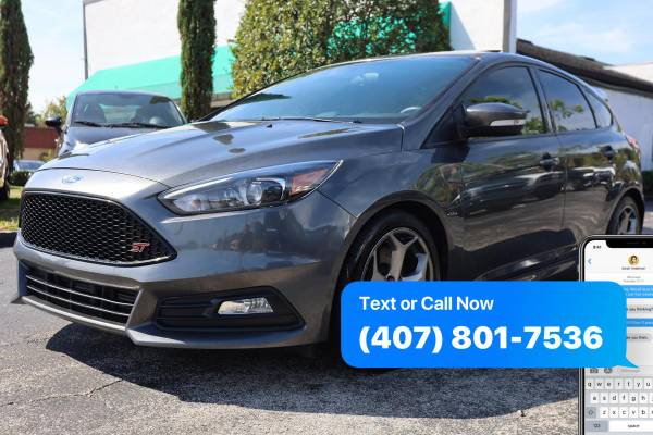 2017 Ford Focus ST Base Instant Approvals! Minimal money down! -... for sale in Orlando, FL – photo 3