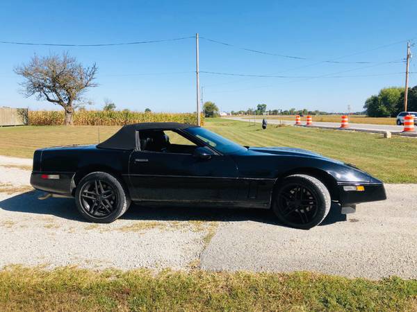 1989 *Chevrolet* *Corvette* *2dr Convertible* BLACK for sale in Cicero, IN – photo 6