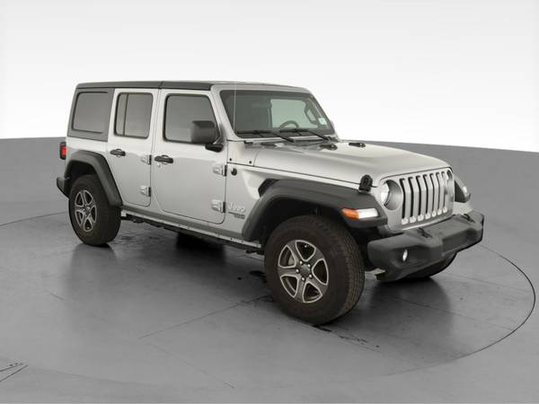 2019 Jeep Wrangler Unlimited Sport S Sport Utility 4D suv Silver - -... for sale in Albuquerque, NM – photo 15