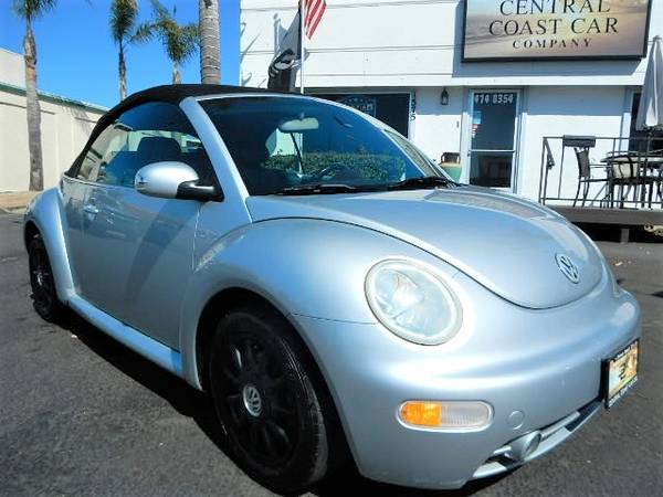 2005 VW NEW BEETLE! CONVERTIBLE LEATHER SUPER CLEAN NICE! CLEAN CARFAX for sale in GROVER BEACH, CA – photo 2