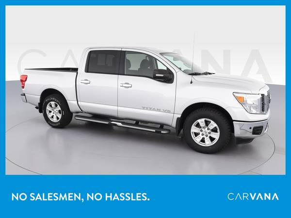 2018 Nissan Titan Crew Cab SV Pickup 4D 5 1/2 ft pickup Silver for sale in Chicago, IL – photo 11