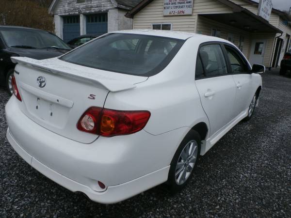 2009 TOYOTA COROLLA S - - by dealer - vehicle for sale in coalport, PA – photo 4