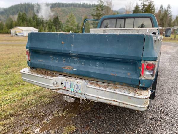 1973 Chevy 4X4 Custom C-10 - cars & trucks - by owner - vehicle... for sale in Westfir, OR – photo 6