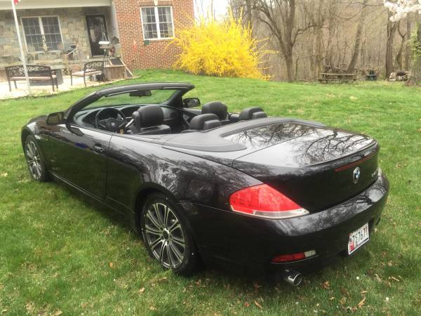 Rare 2004 645ci convertible with V8/6sp manual and Sport Package for sale in Frederick, MD – photo 9