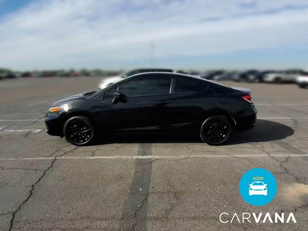 2014 Honda Civic LX Coupe 2D coupe Black - FINANCE ONLINE - cars &... for sale in Long Beach, CA – photo 5