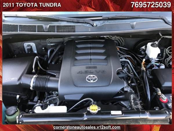 2011 TOYOTA TUNDRA CREWMAX SR5 - cars & trucks - by dealer - vehicle... for sale in Flowood, MS – photo 11