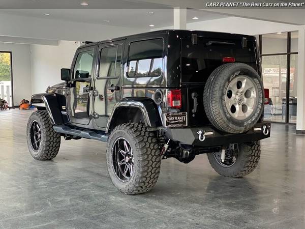 2014 Jeep Wrangler 4x4 Unlimited Sahara LIFTED RED SEATS 4WD JEEP... for sale in Gladstone, OR – photo 13