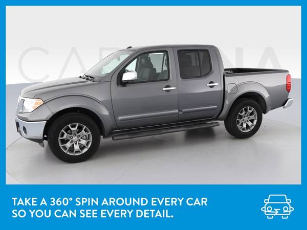 2019 Nissan Frontier Crew Cab SL Pickup 4D 5 ft pickup Gray for sale in Memphis, TN – photo 3