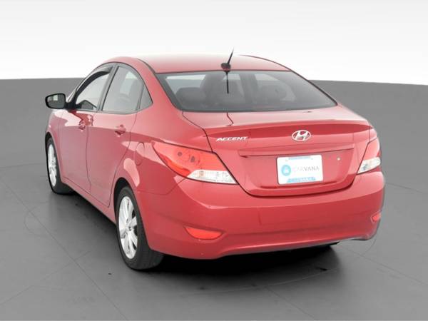 2014 Hyundai Accent GLS Sedan 4D sedan Red - FINANCE ONLINE - cars &... for sale in Champlin, MN – photo 8