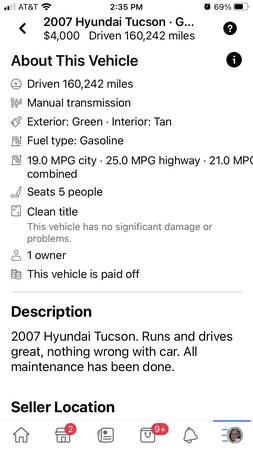 2007 Hyundai Tucson for sale in Ferndale, WA – photo 6