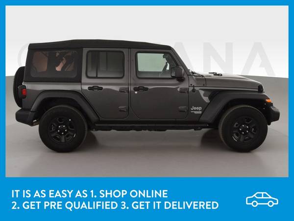 2019 Jeep Wrangler Unlimited Sport S Sport Utility 4D suv Gray for sale in Sausalito, CA – photo 10