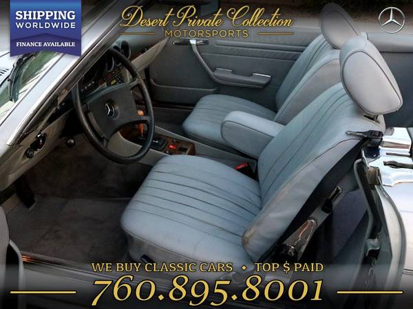 1983 Mercedes-Benz 380SL Low Miles for sale by Desert Private... for sale in Palm Desert , CA – photo 10