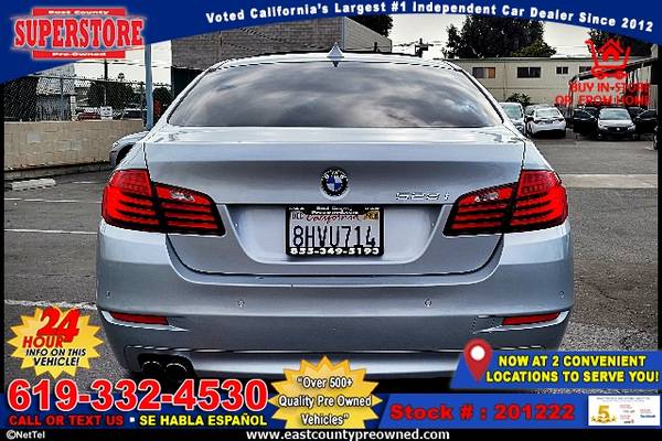 2016 BMW 5 SERIES 528I sedan-EZ FINANCING-LOW DOWN! - cars & trucks... for sale in El Cajon, CA – photo 8
