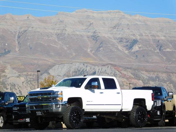 2018 *Chevrolet* *Silverado 2500HD* *LTZ* Summit Whi - cars & trucks... for sale in American Fork, NV – photo 2