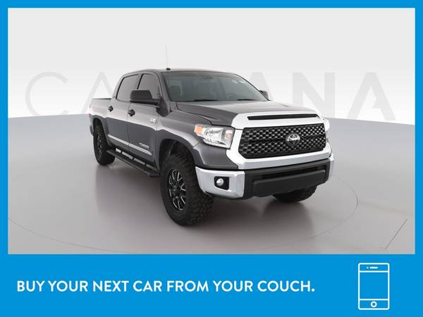 2018 Toyota Tundra CrewMax SR5 Pickup 4D 5 1/2 ft pickup Gray for sale in Long Beach, CA – photo 12