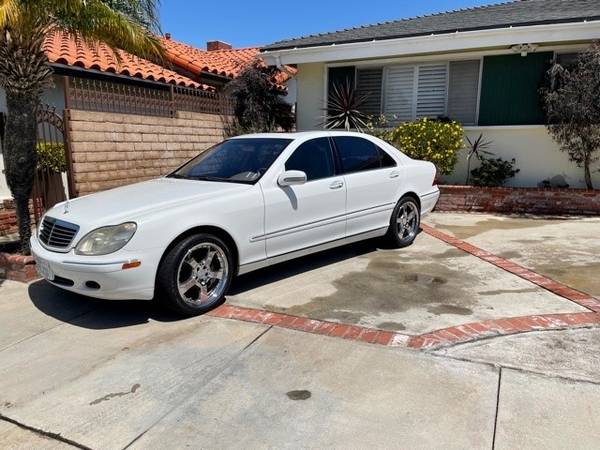 2001 - White Mercedes Benz S430 for sale in Los Angeles, CA – photo 3