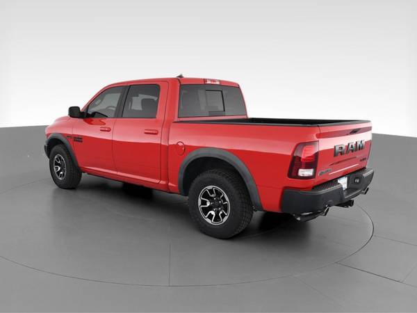2017 Ram 1500 Crew Cab Rebel Pickup 4D 5 1/2 ft pickup Red - FINANCE... for sale in Youngstown, OH – photo 7