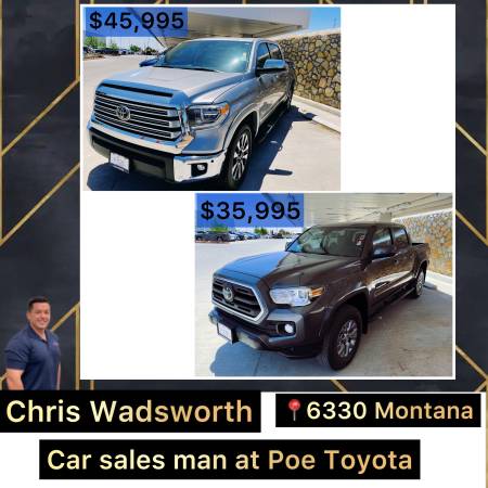 Trucks at Poe Toyota - - by dealer - vehicle for sale in El Paso, TX – photo 3