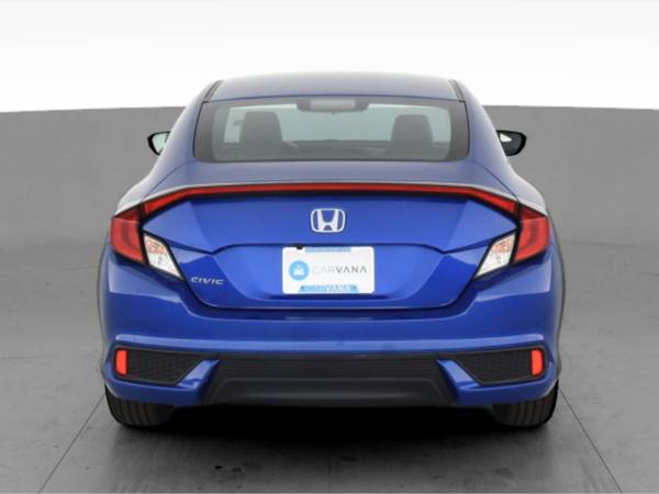 2018 Honda Civic LX Coupe 2D coupe Blue - FINANCE ONLINE - cars &... for sale in Sarasota, FL – photo 9