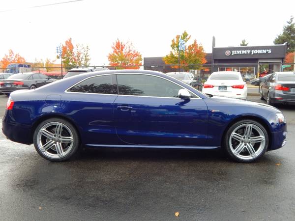 2014 Audi S5 3.0T Coupe AWD + 1 Owner CLEAN CARFAX + RARE BLUE for sale in Kent, WA – photo 6