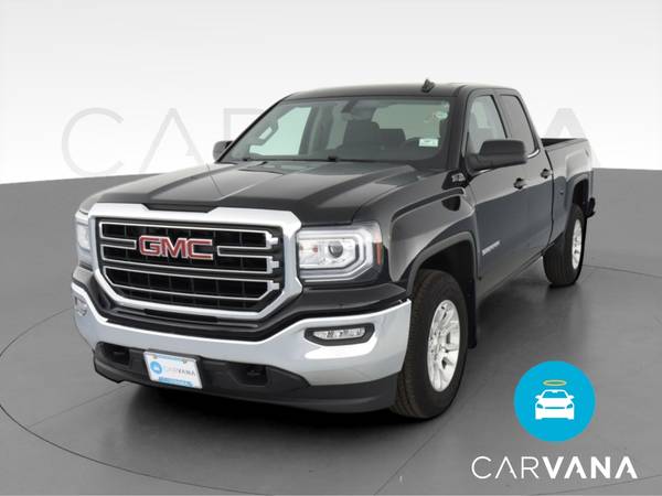 2018 GMC Sierra 1500 Double Cab SLE Pickup 4D 6 1/2 ft pickup Black... for sale in Chattanooga, TN
